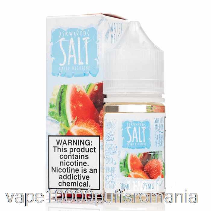 Vape Romania Gheata Pepene Verde Capsuni - Saruri Skwezed - 30ml 25mg